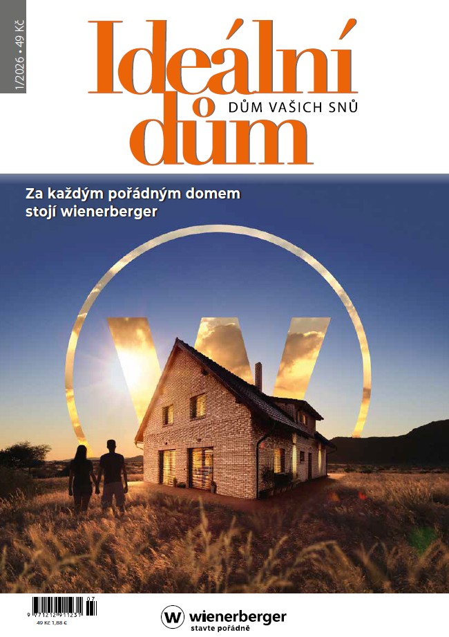 Obálka časopisu Ideální dům 1/2026